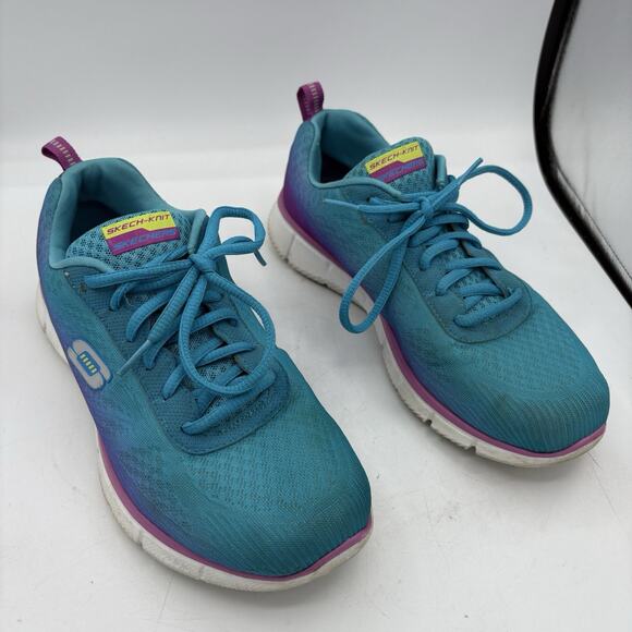 Skechers Sneakers Womens Size 9.5 Equalizer 11892 Memory Foam Skech-Knit Gel Top - Picture 1 of 9